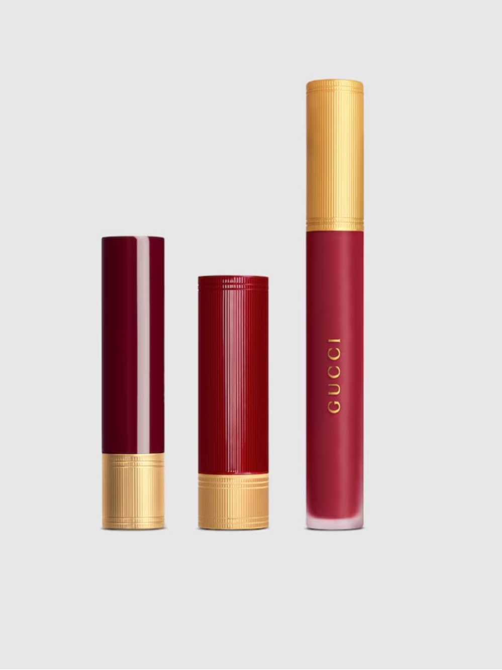 Gucci Rosso Ancora lipstick trio gift set - Picture 3 of 6